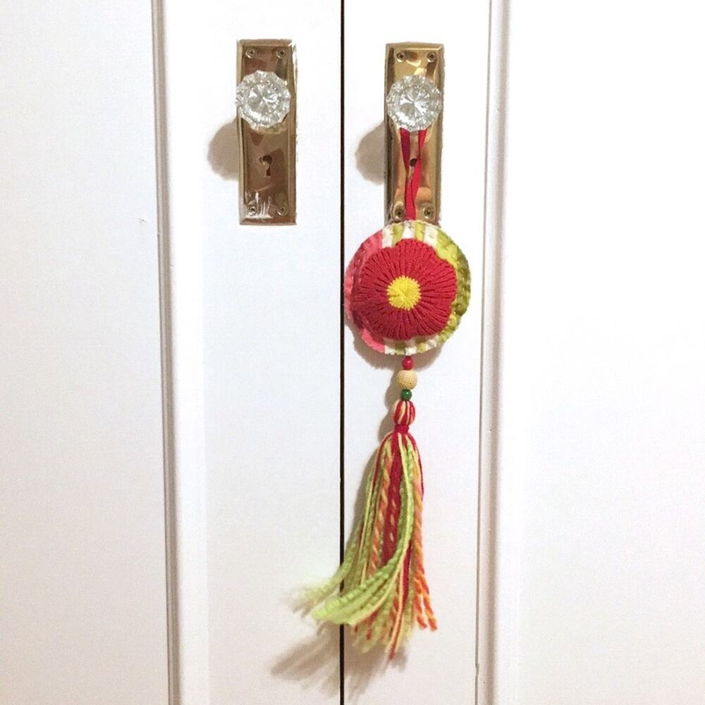 Home Ornament door decor tassel nwot handmade